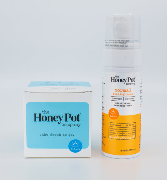 The Honey Pot Sensitive Wipes and Normal Wash