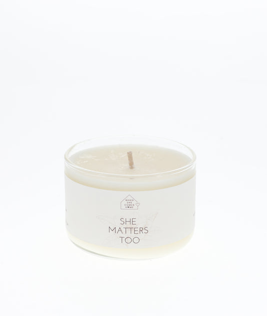 She Matters Too Candle